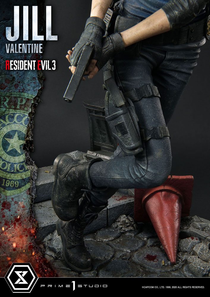 1/4 Quarter Scale Statue: Jill Valentine Resident Evil 3 Statue 1/4 Scale  by Prime 1 Studio