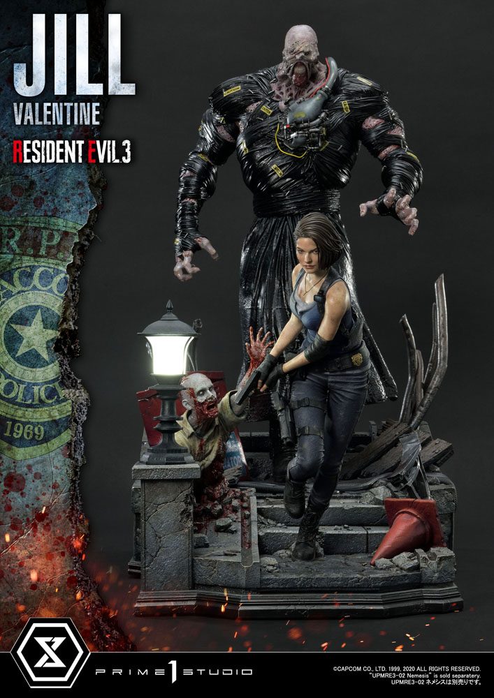 FE Studio 1:4 Jill Valentine Statue Figure USA Resident Evil 3 Remake