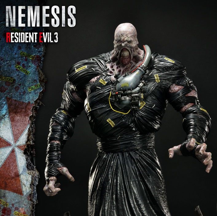 BIG Resident Evil Action Figure Collection (Mr. X, Nemesis