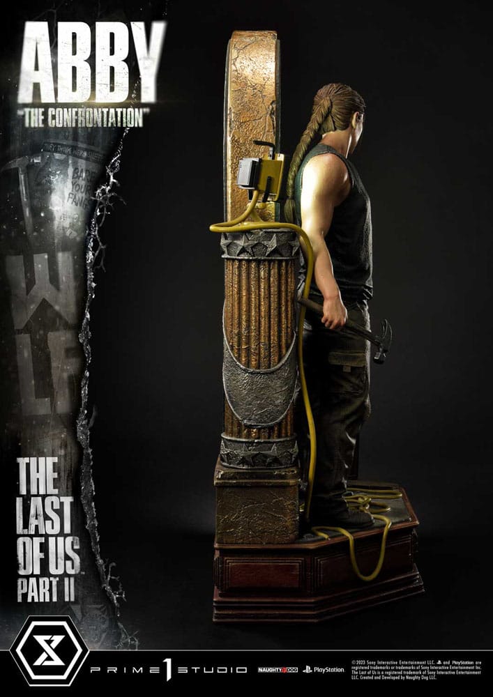 1/4 Quarter Scale Statue: Abby The Confrontation Bonus Version The Last of Us  Part II Ultimate Premium Masterline Series 1/4 Statue by Prime 1 Studio