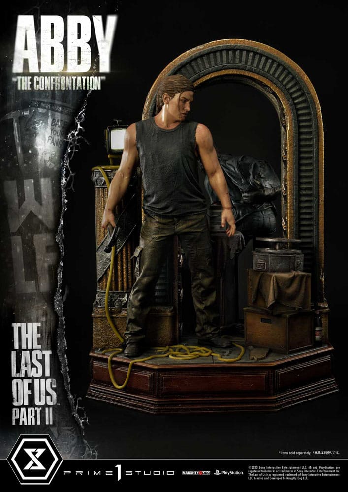 1/4 Quarter Scale Statue: Abby The Confrontation Bonus Version The Last of Us  Part II Ultimate Premium Masterline Series 1/4 Statue by Prime 1 Studio