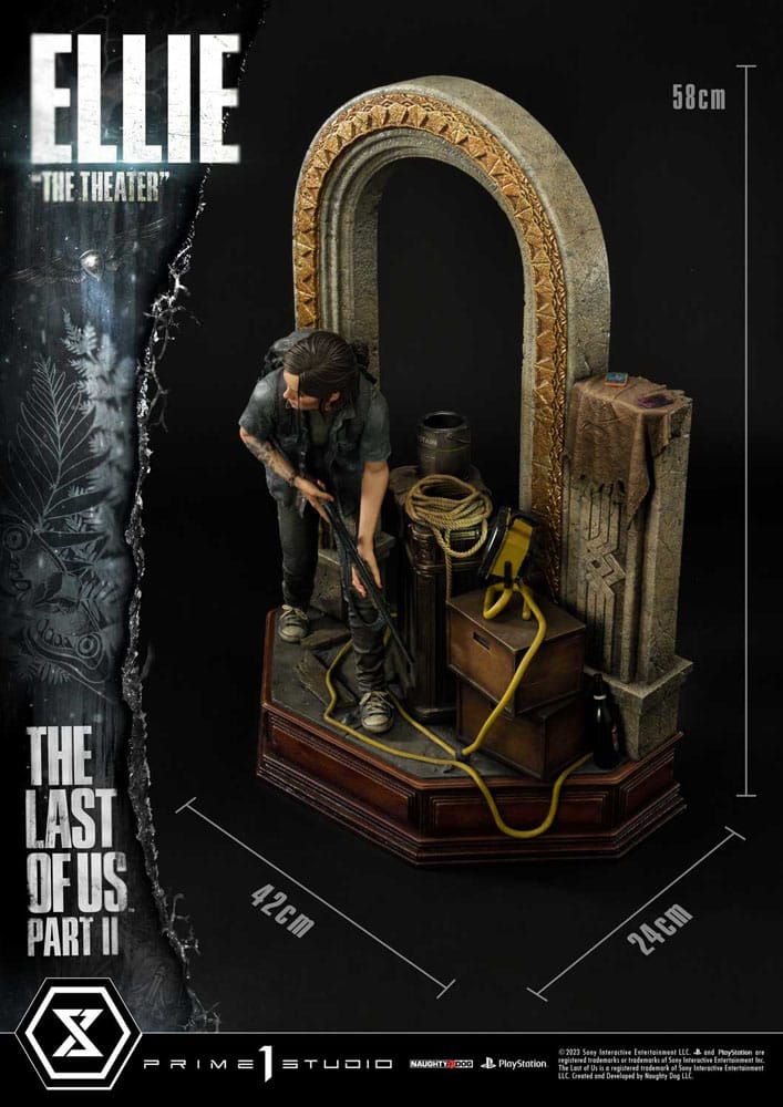 1/4 Quarter Scale Statue: Ellie The Theater Bonus Version The Last of Us  Part II Ultimate Premium Masterline Series 1/4 Statue by Prime 1 Studio