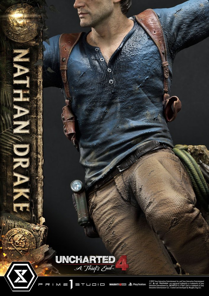 Other Video Games: Nathan Drake Uncharted Movie Art 1/10 Scale Statue by  Iron Studios