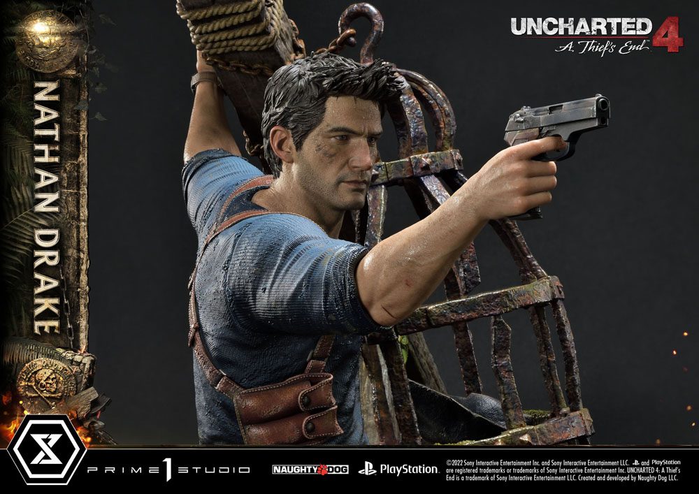 NECA Uncharted 4 A thief's end NATHAN DRAKE Ultimate Edition PVC