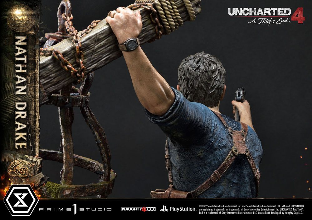 Uncharted 4: A Thief's End - Nathan Drake Statue by Prime 1 Studio