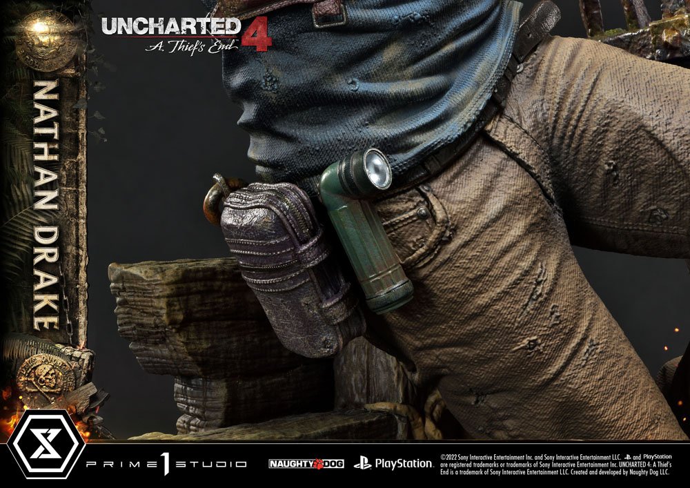 Other Video Games: Nathan Drake Uncharted Movie Art 1/10 Scale Statue by  Iron Studios