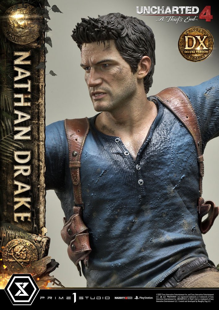 1/4 ULTIMATE PREMIUM MASTERLINE UNCHARTED 4: A THIEF'S END NATHAN DRAKE DX  VERSION