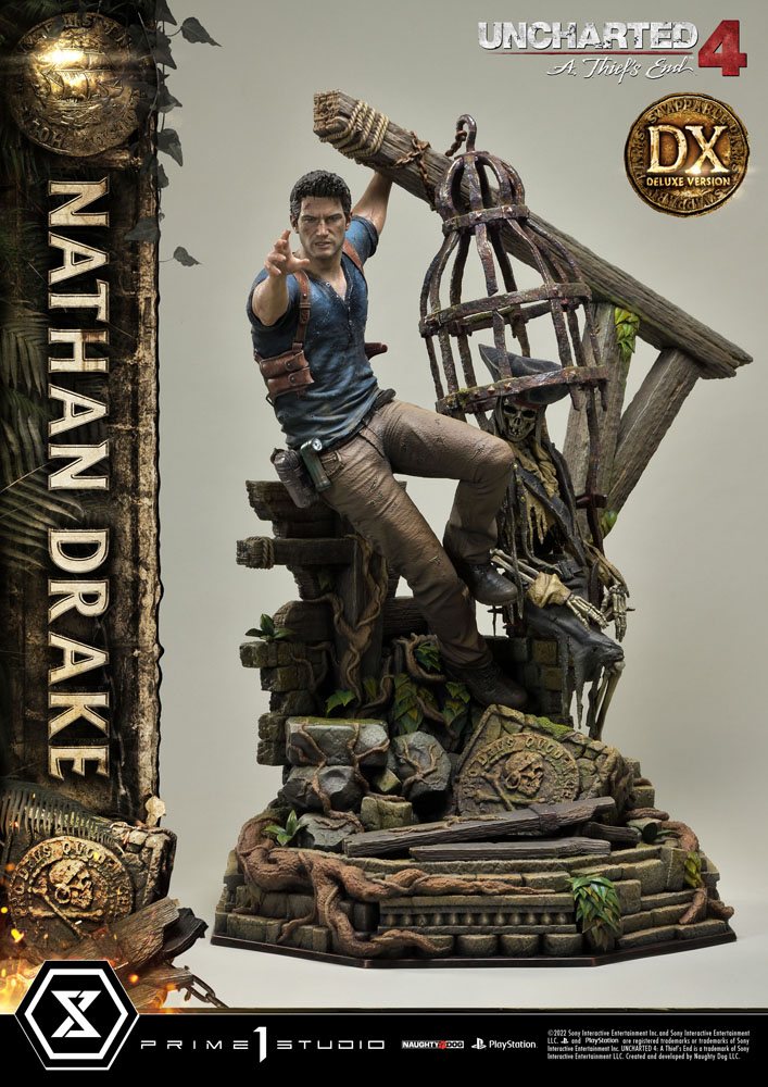 1/4 Quarter Scale Statue: Nathan Drake Deluxe Bonus Version