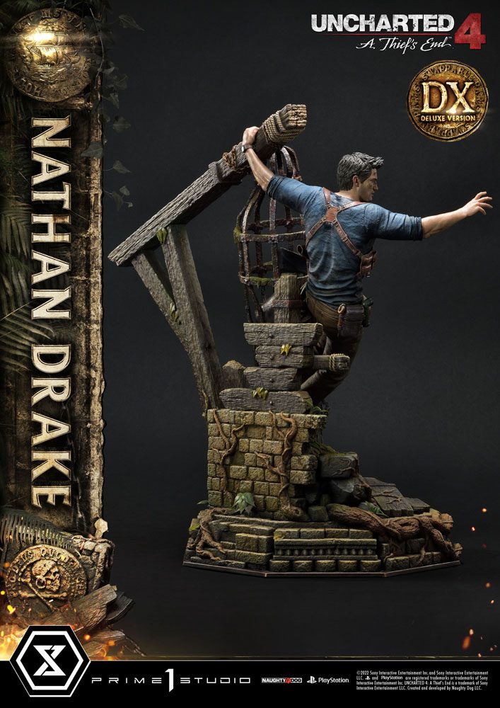 Prime 1 Studio NATHAN DRAKE DELUXE BONUS VERSION (UNCHARTED 4: A THIEF'S  END) 