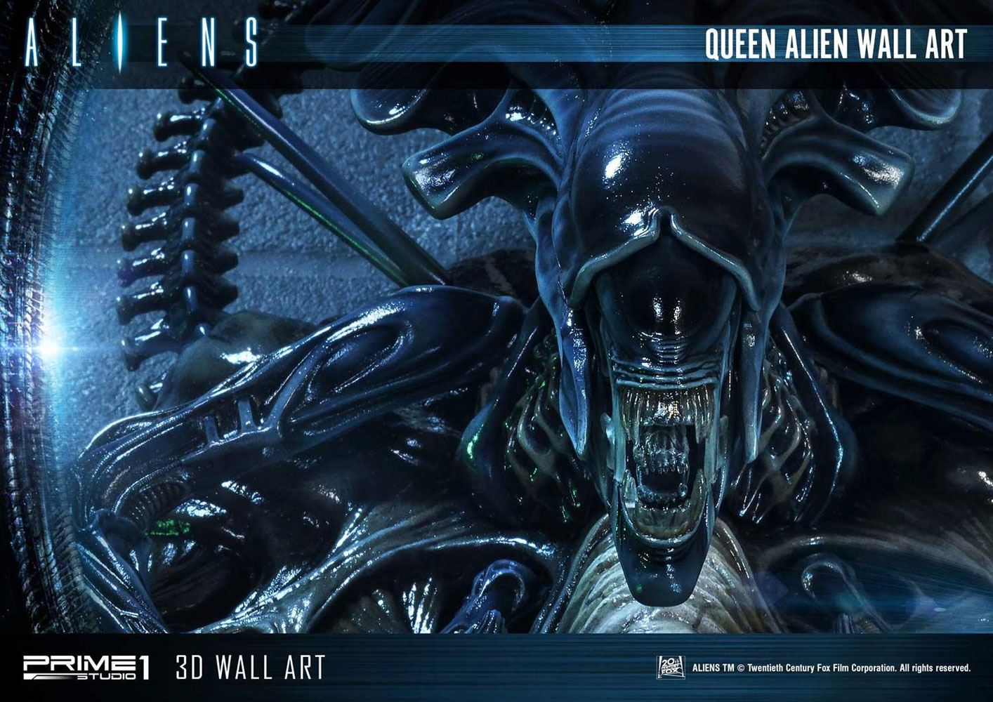 Statue: Alien Queen Aliens 3D Wall Art by Prime 1 Studio