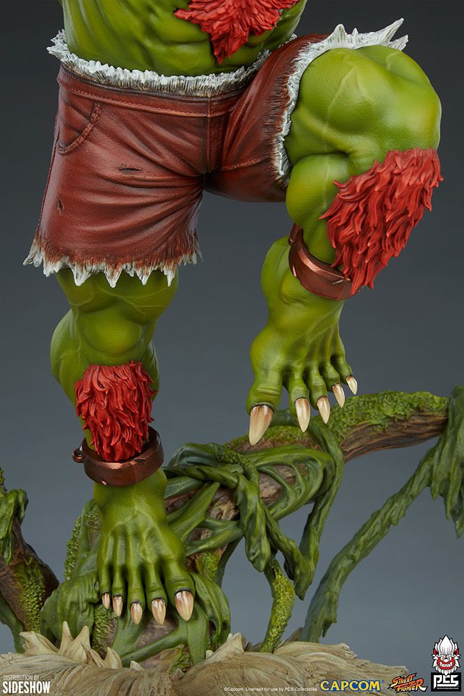 Pop Culture Shock Blanka Player 1 Street Fighter Statue Premium