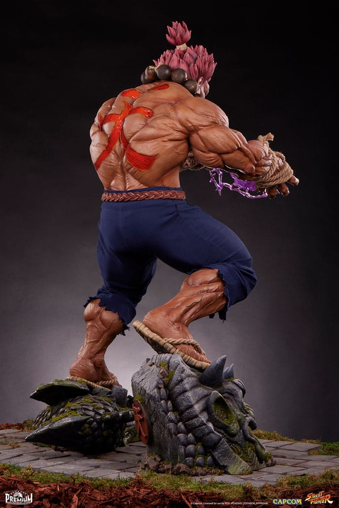 Street Fighter Oni Akuma Heo EU Exclusive 1:6 Scale Diorama