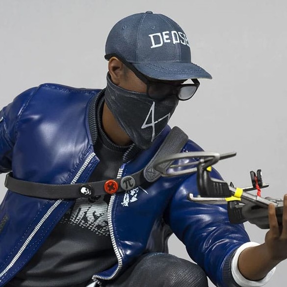 1/4 Quarter Scale Statue: Hacktivist Marcus Watch Dogs 2 Statue 1/4 ...