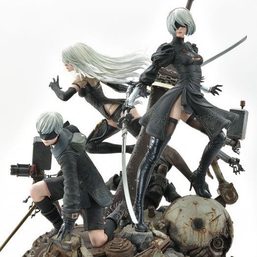 1 4 Quarter Scale Statue 2b 9s Nier Automata 1 4 Statue By Square Enix