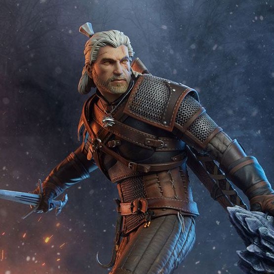 Sideshow Collectibles: Geralt The Witcher 3 Wild Hunt Statue by ...