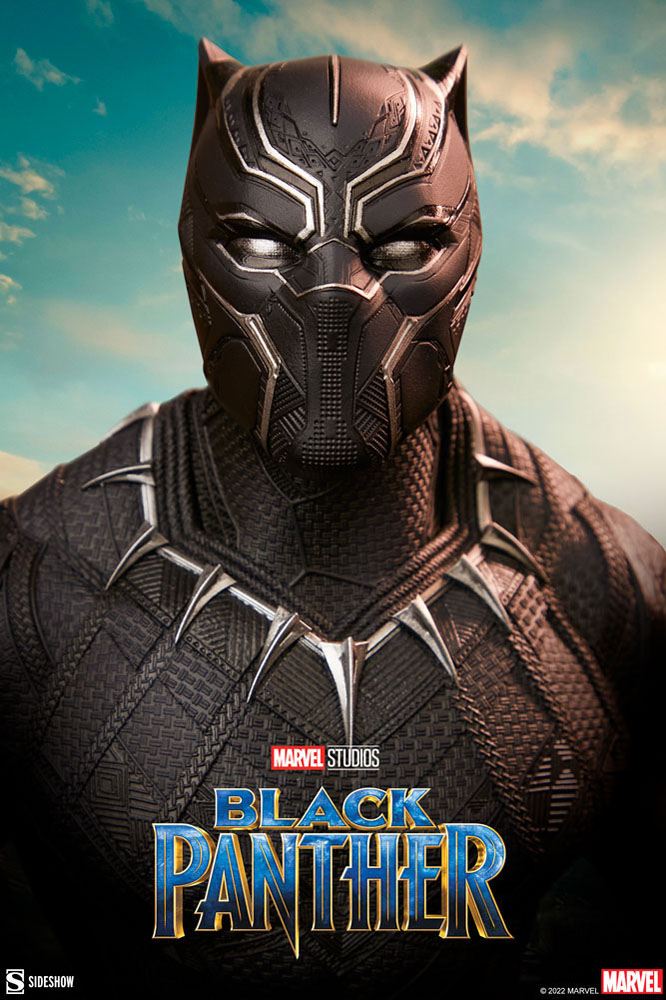 Premium Format : Black Panther Marvel Premium Format 1/4 Statue by Sideshow  Collectibles