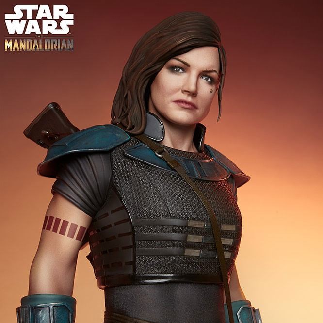 the mandalorian cara dune figure