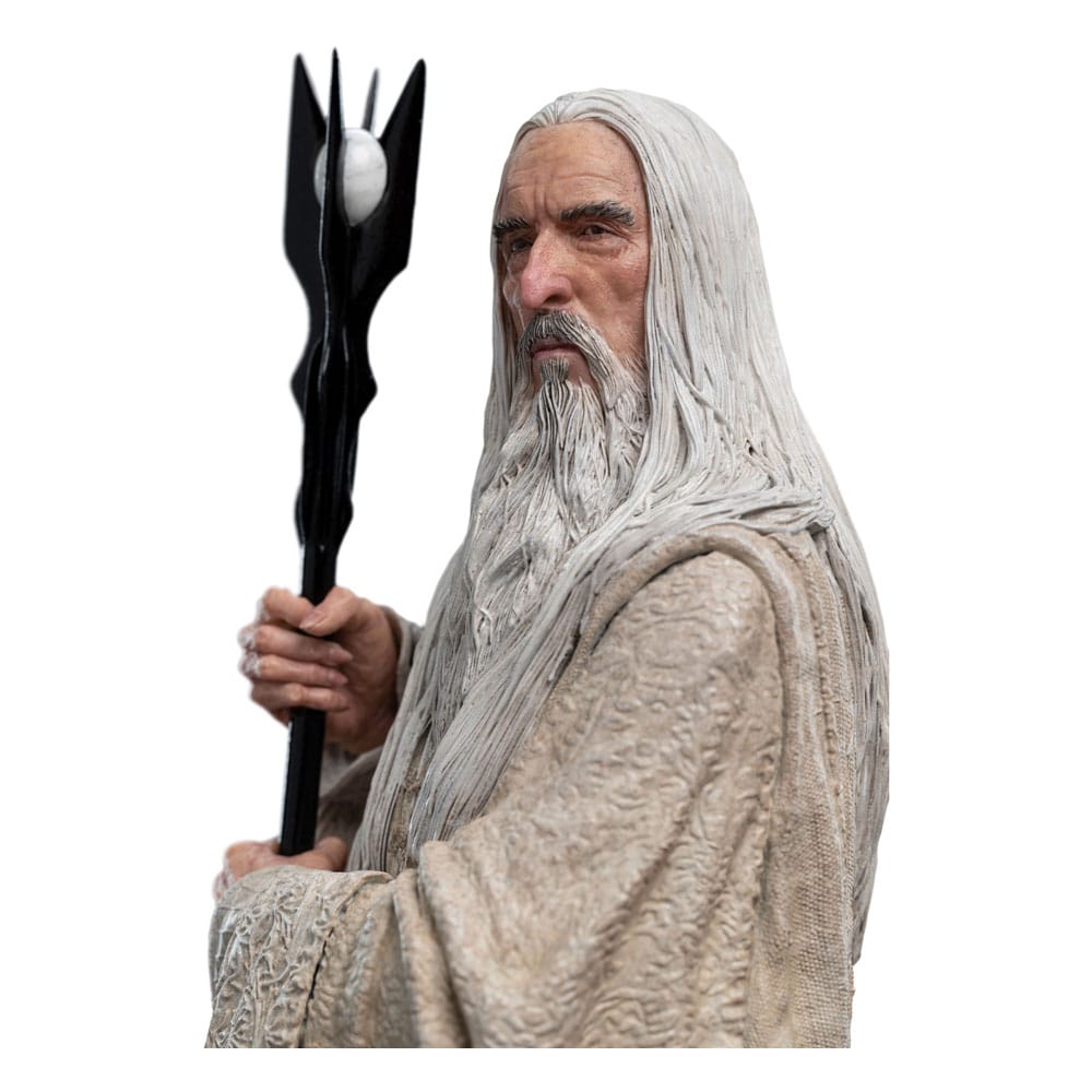 Lord of the Rings Saruman the White Action Figure 2003 Toy Biz Item #81402  NRFB - We-R-Toys